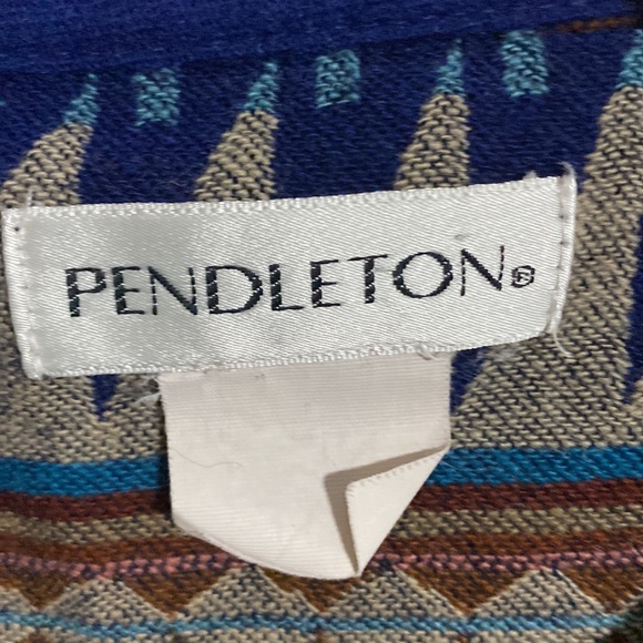 Pendleton Vintage Aztec, Western, Southwestern Pattern Vest - Picture 6 of 6
